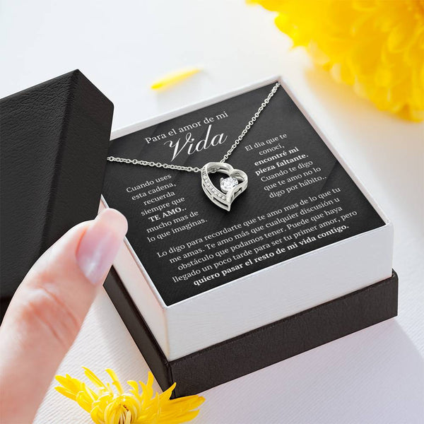 Regalo Para Novia/Esposa | Te Amo | Collar Amor para siempre