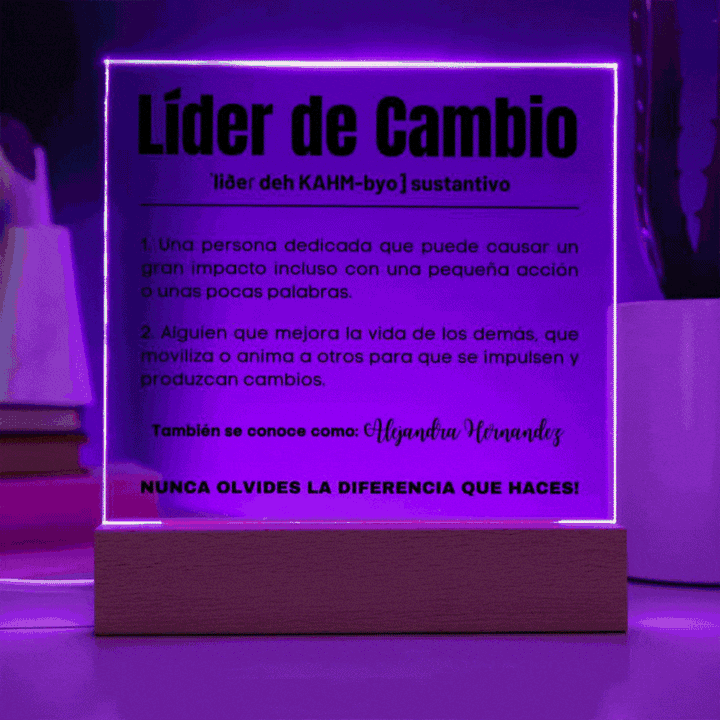 Líder De Cambio - PAC115