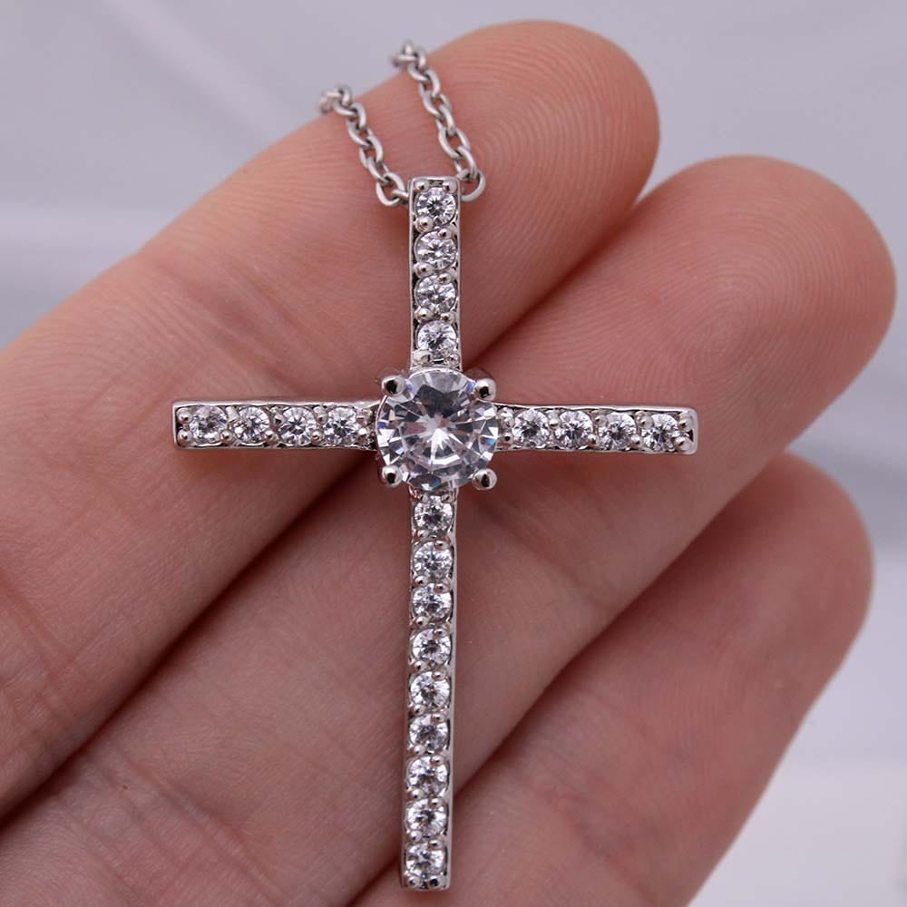 Regalo Para Nieta | Mi razón de sonreír | Collar de Cruz