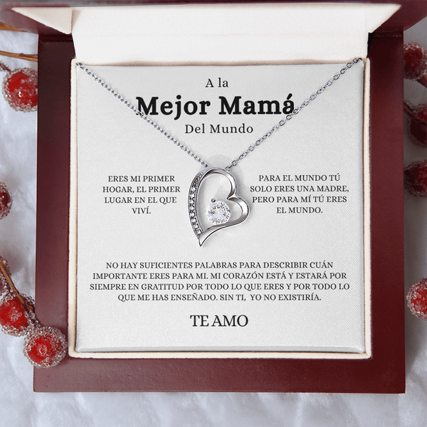 Regalo Para Mama | La mas importante | Collar de nudo de amor
