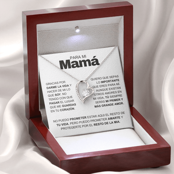Regalo Para Madre | En tu corazón | Collar Cadena Para Siempre