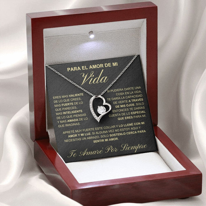 Regalo Para Novia/Esposa | Amada | Collar Amor para siempre