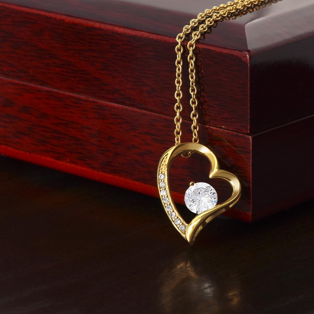 Regalo Para Novia/Esposa | Mi Fuerza | Collar Amor para siempre
