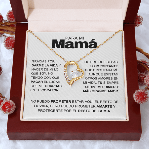 Regalo Para Madre | En tu corazón | Collar Cadena Para Siempre