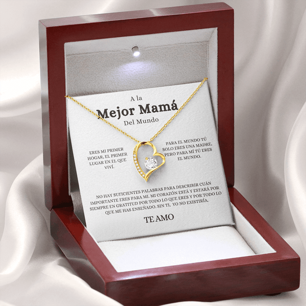 Regalo Para Mama | La mas importante | Collar de nudo de amor