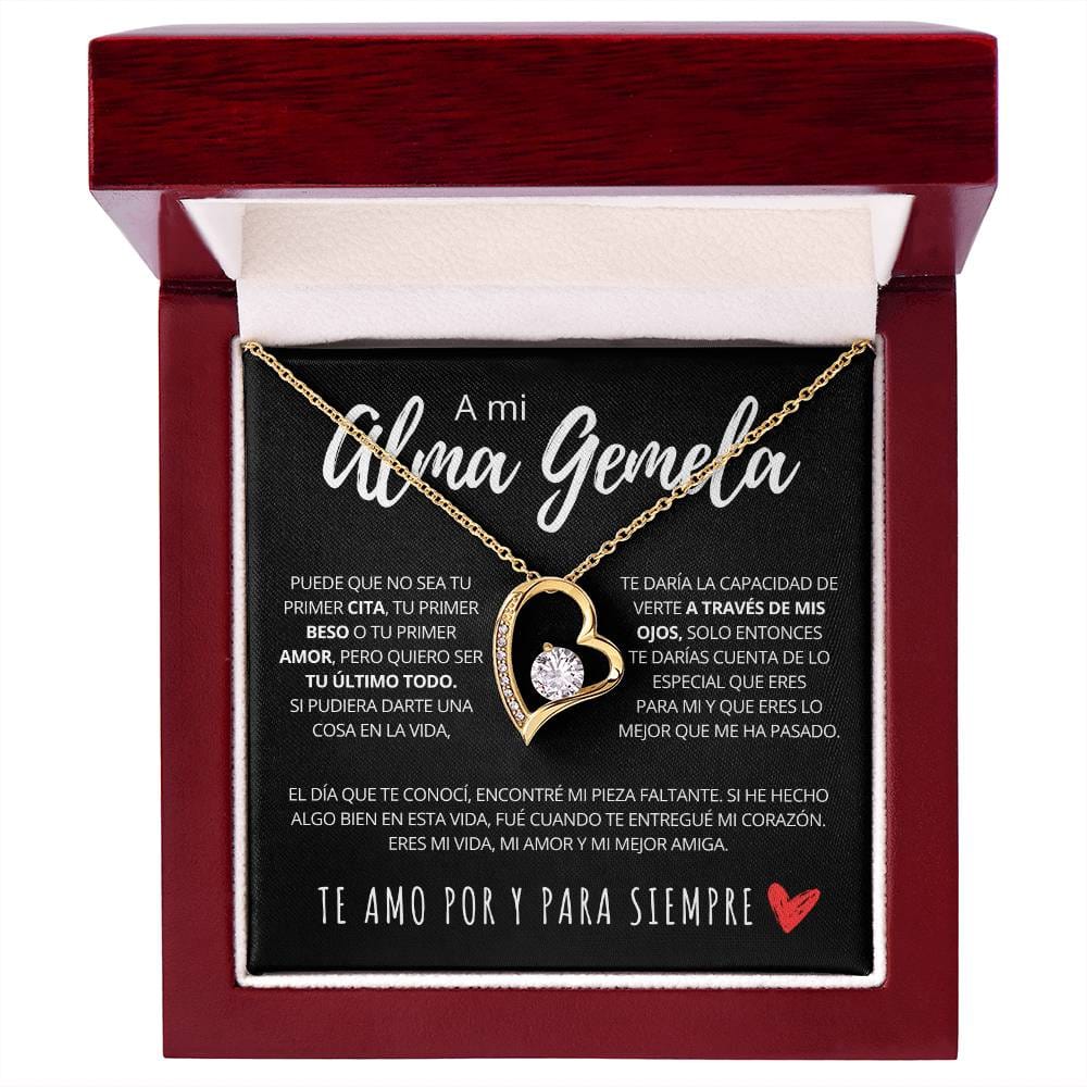 Regalo Para Novia/Esposa | siempre contigo | Collar Amor para siempre