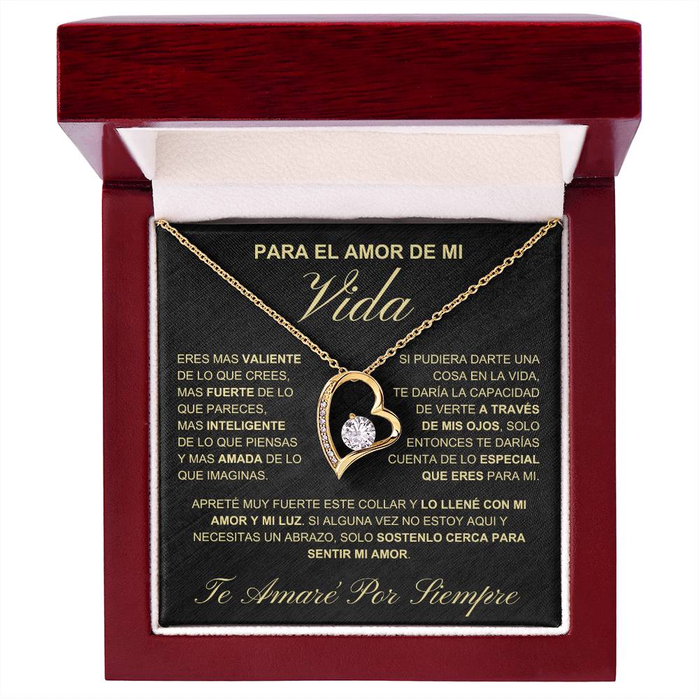 Regalo Para Novia/Esposa | Amada | Collar Amor para siempre