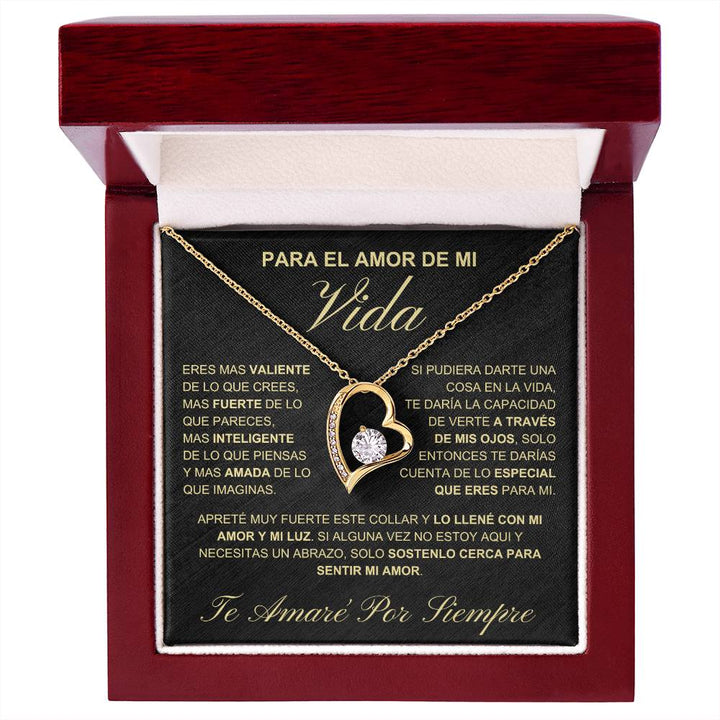 Regalo Para Novia/Esposa | Amada | Collar Amor para siempre