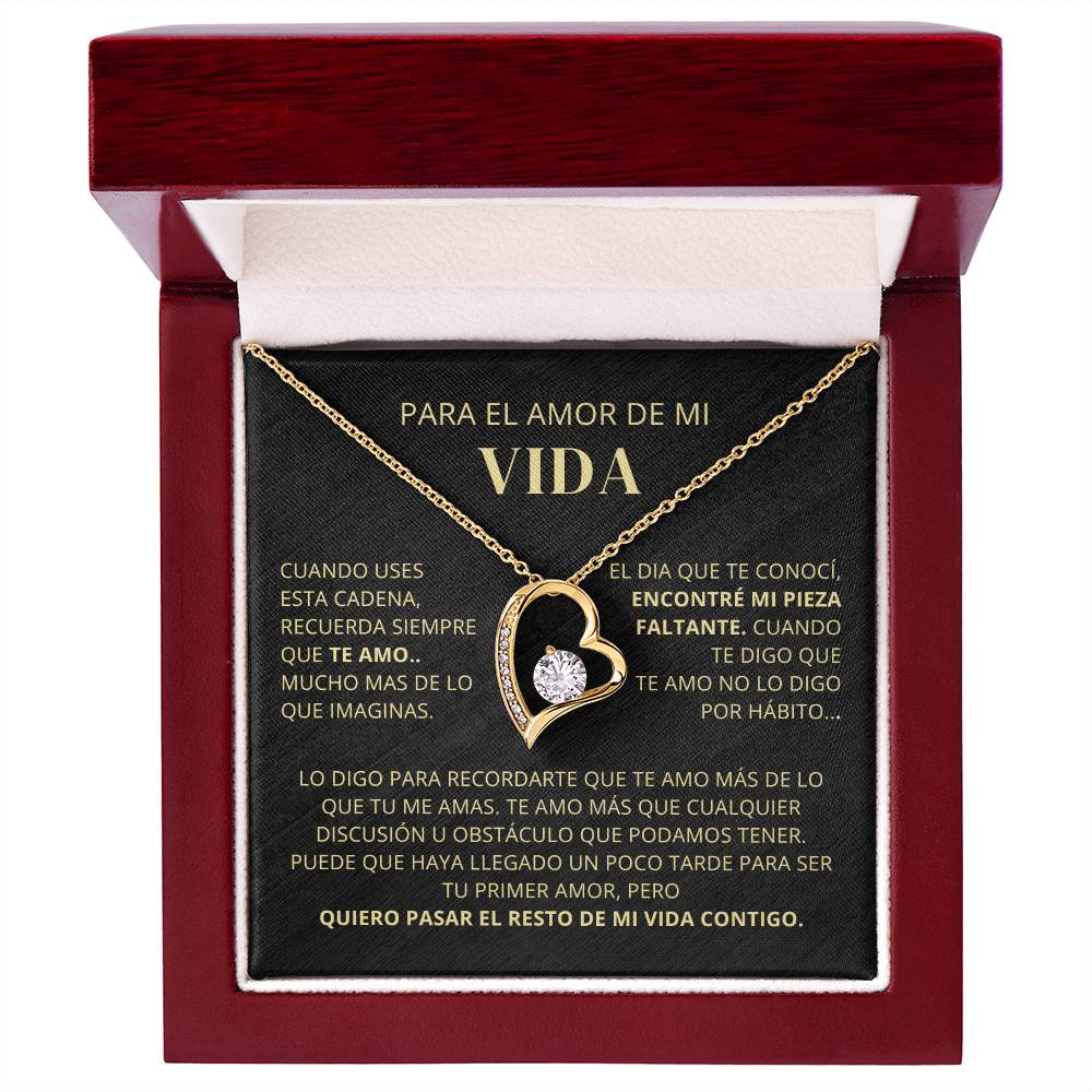 Regalo Para Novia/Esposa | Mi Pieza Faltante  | Collar Amor para siempre