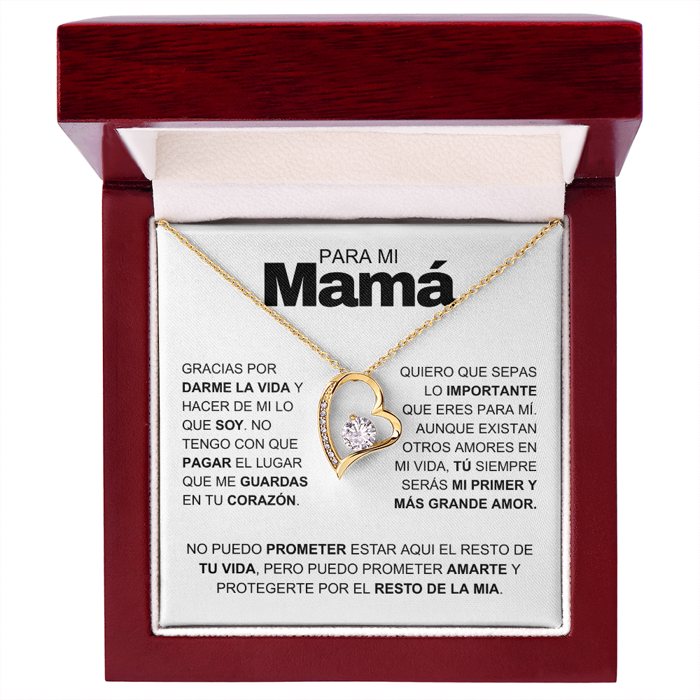 Regalo Para Madre | En tu corazón | Collar Cadena Para Siempre