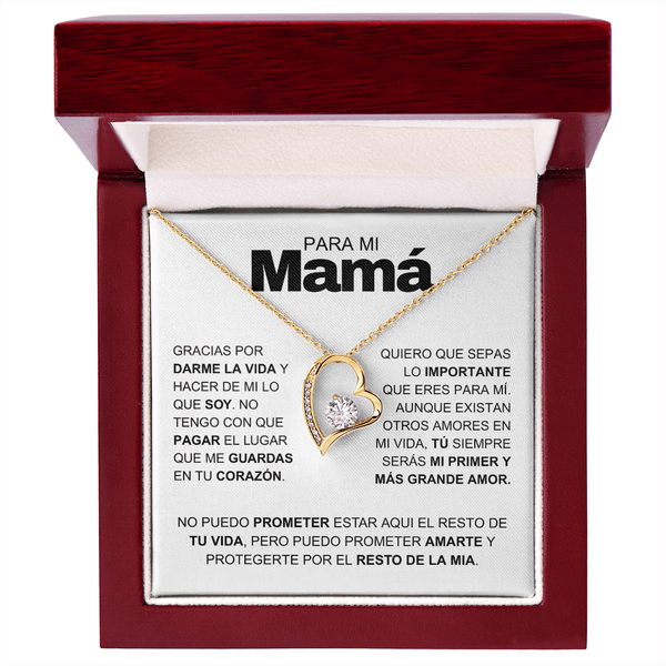 Regalo Para Madre | En tu corazón | Collar Cadena Para Siempre