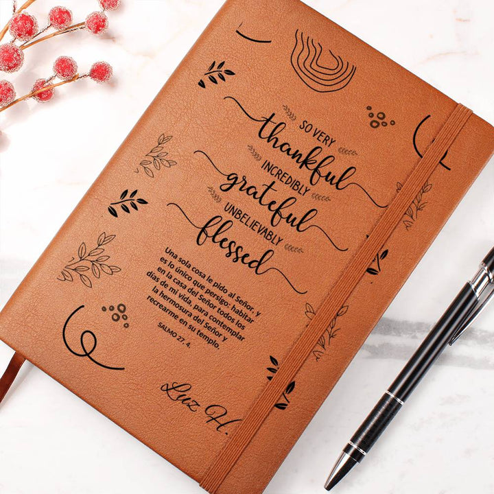 Cuaderno de Cuero Gráfico - gift