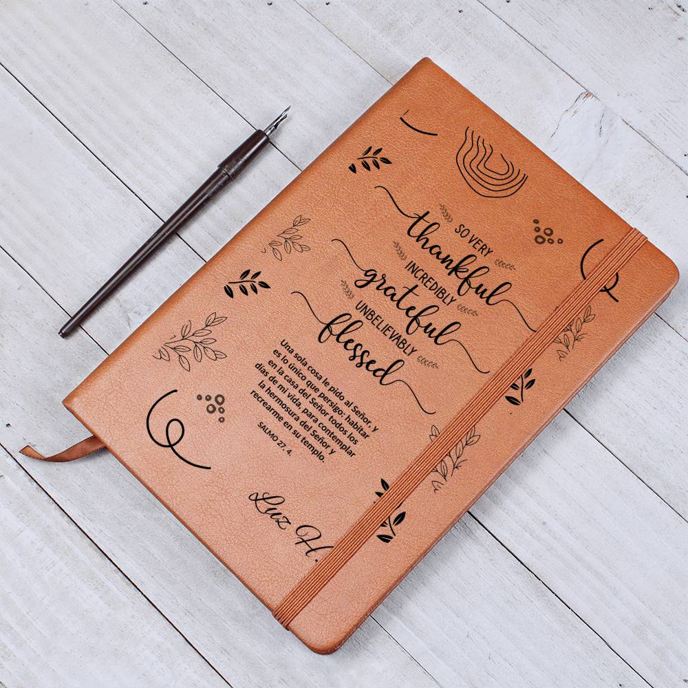 Cuaderno de Cuero Gráfico - gift