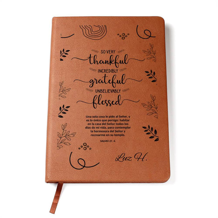 Cuaderno de Cuero Gráfico - gift