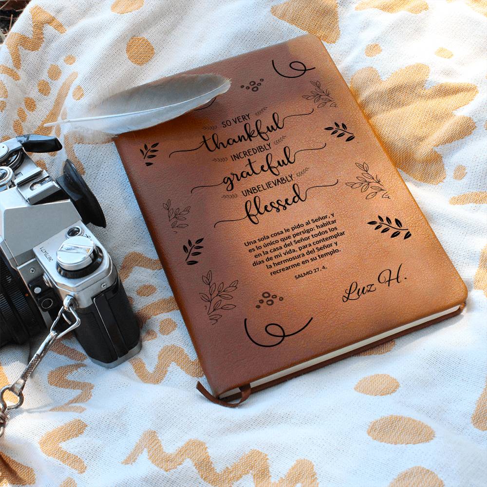 Cuaderno de Cuero Gráfico - gift