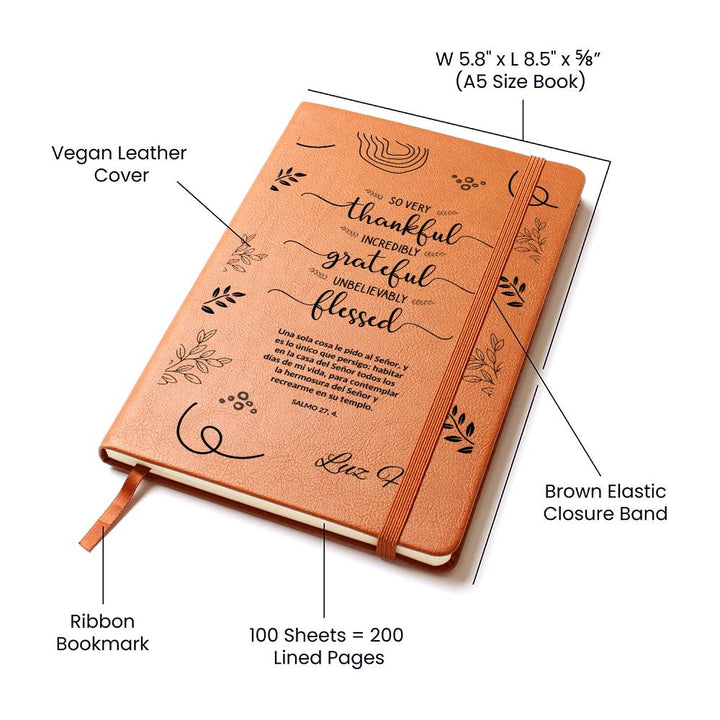 Cuaderno de Cuero Gráfico - gift