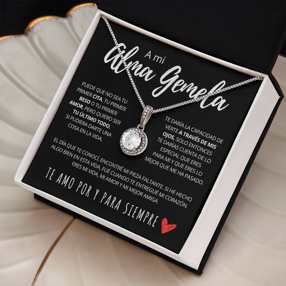Regalo Para Novia/Esposa | Mi Vida | Collar de esperanza eterna
