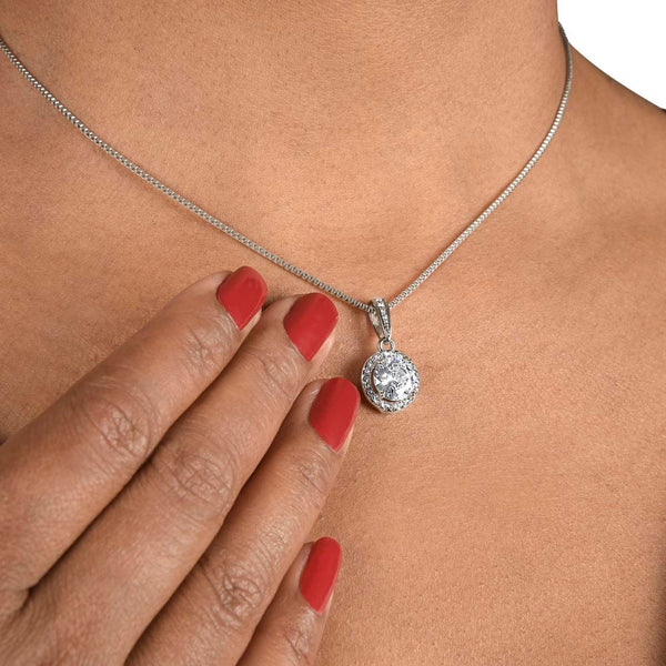 Regalo Para Mama | Mi mundo | Collar de esperanza eterna