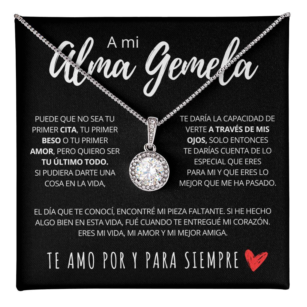 Regalo Para Novia/Esposa | Mi Vida | Collar de esperanza eterna