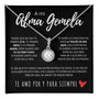 Regalo Para Novia/Esposa | Mi Vida | Collar de esperanza eterna