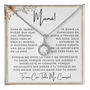 Regalo Para Mamá | Mi Tesoro | Collar de Amor Eterno
