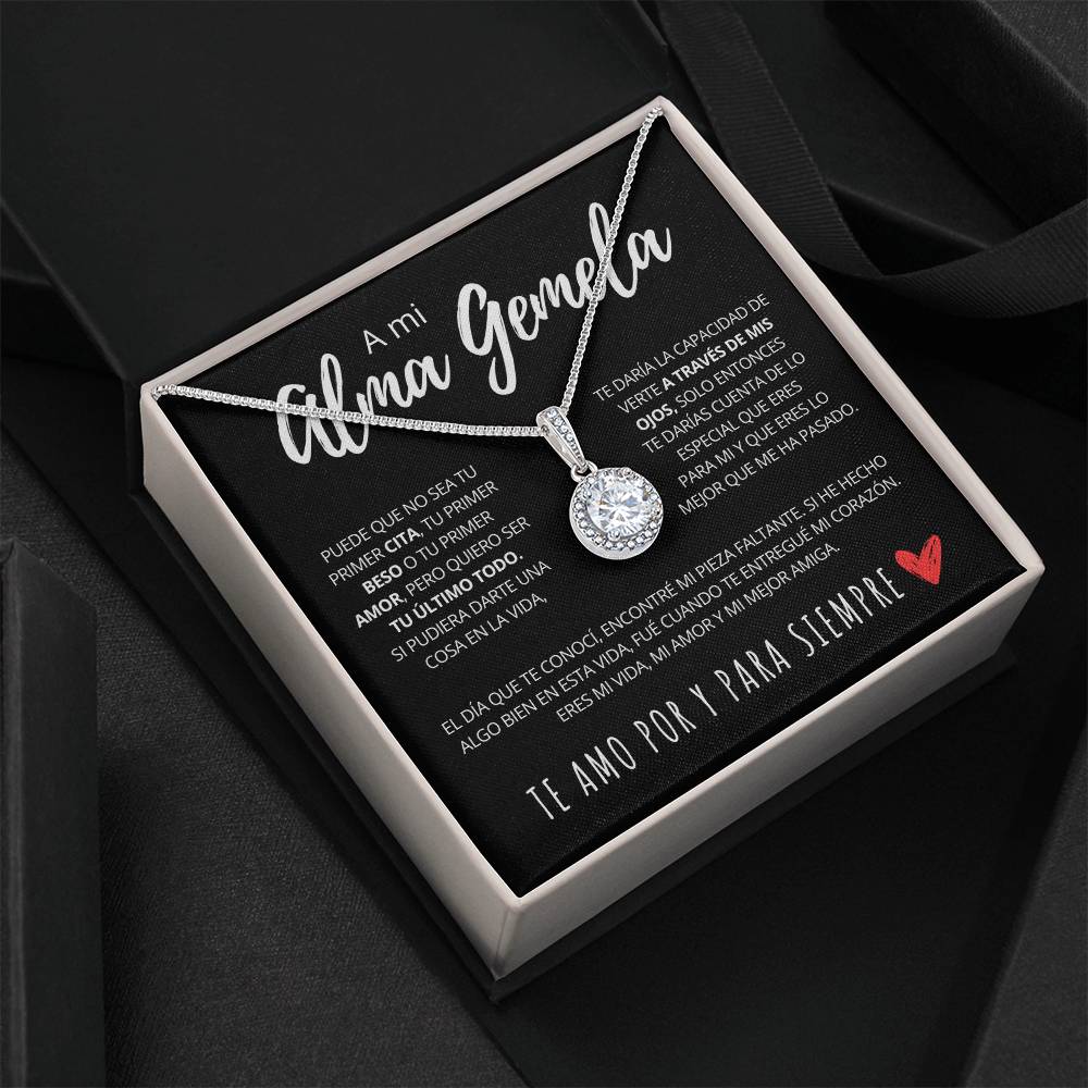 Regalo Para Novia/Esposa | Mi Vida | Collar de esperanza eterna