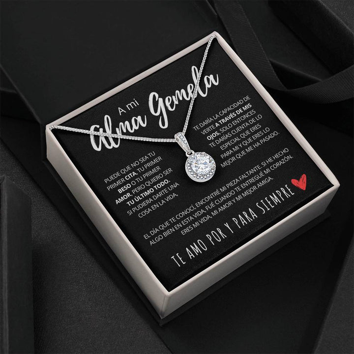 Regalo Para Novia/Esposa | Mi Vida | Collar de esperanza eterna