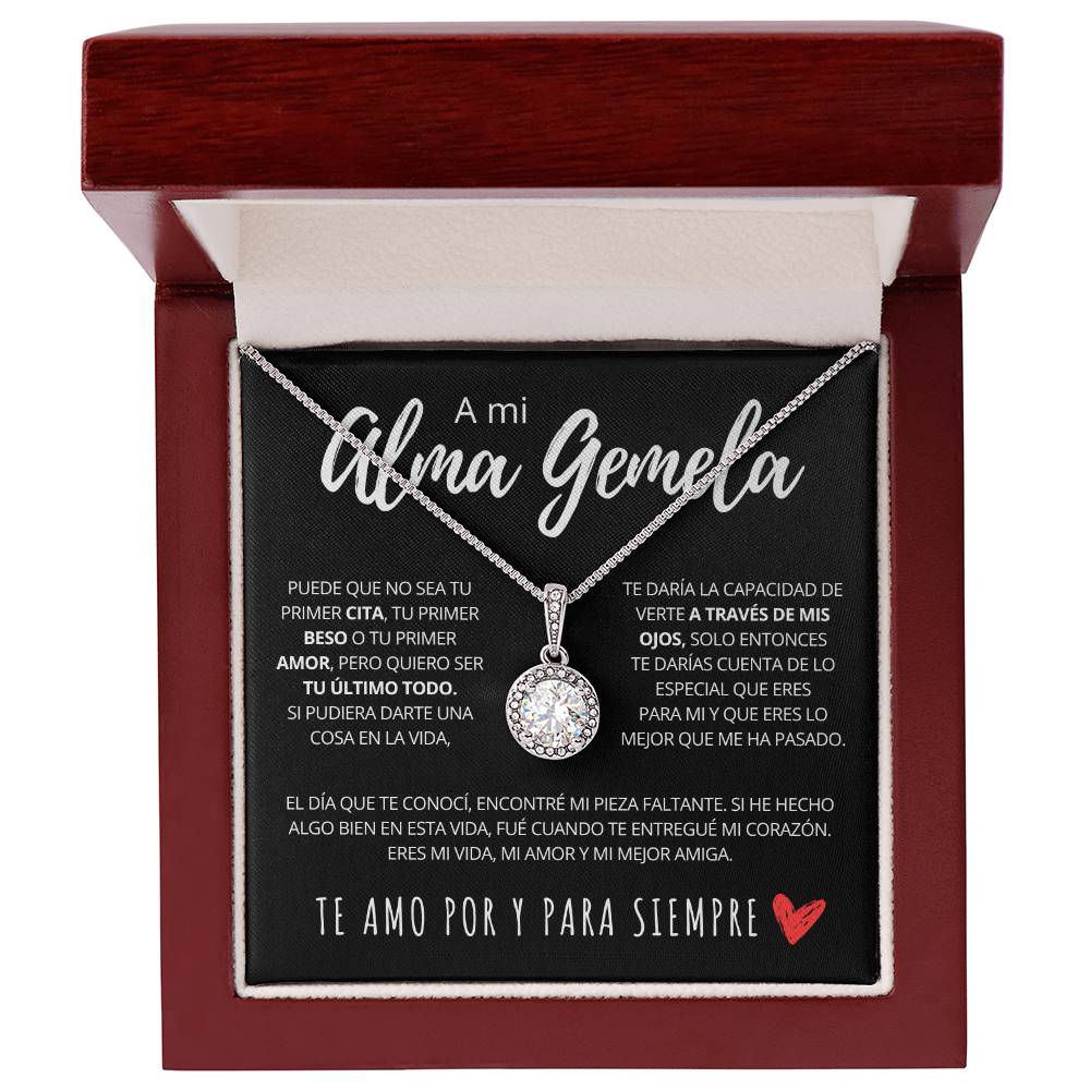 Regalo Para Novia/Esposa | Mi Vida | Collar de esperanza eterna