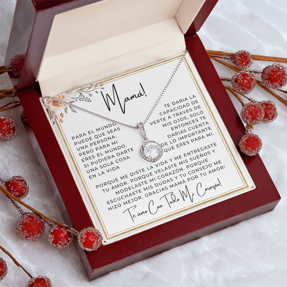 Regalo Para Mamá | Mi Tesoro | Collar de Amor Eterno