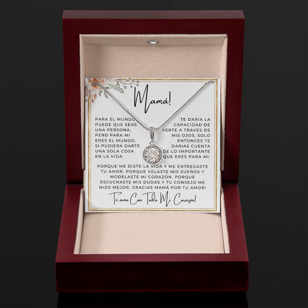 Regalo Para Mamá | Mi Tesoro | Collar de Amor Eterno