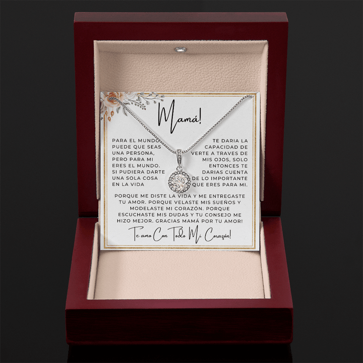 Regalo Para Mamá | Mi Tesoro | Collar de Amor Eterno