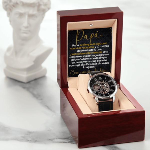 Regalo Para Papá | Tu Tiempo Fue el Mejor Regalo