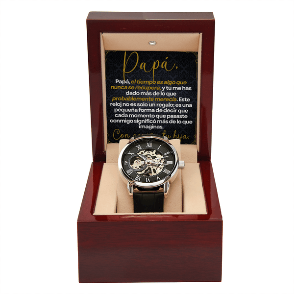 Regalo Para Papá | Tu Tiempo Fue el Mejor Regalo