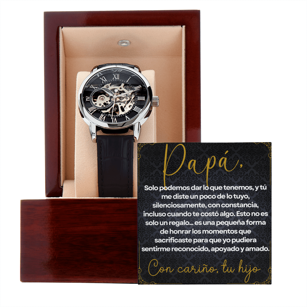 Regalo Para Papá | Sentirme Reconocido, Apoyado y Amado