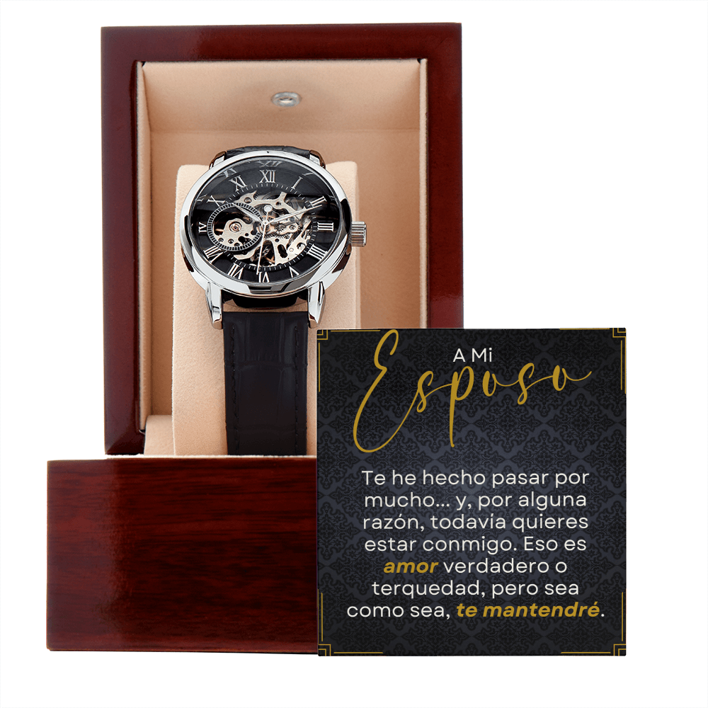Regalo Para Esposo | Te Mantendré, No Importa Qué