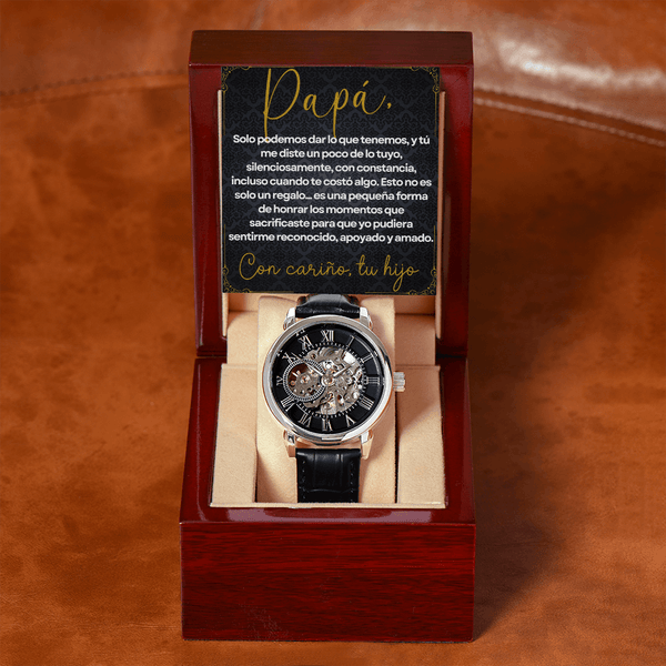 Regalo Para Papá | Sentirme Reconocido, Apoyado y Amado