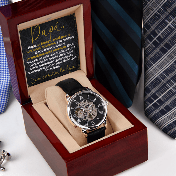 Regalo Para Papá | Tu Tiempo Fue el Mejor Regalo