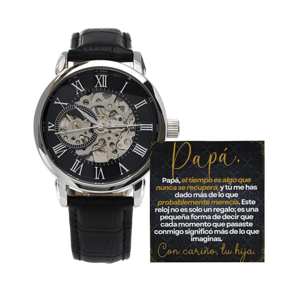 Regalo Para Papá | Tu Tiempo Fue el Mejor Regalo