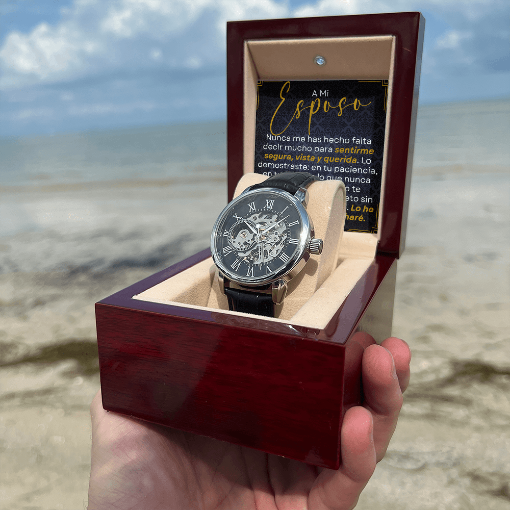 Regalo Para Esposo | Sentirme Segura, Vista y Querida
