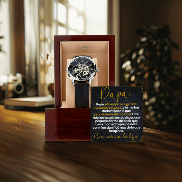 Regalo Para Papá | Tu Tiempo Fue el Mejor Regalo