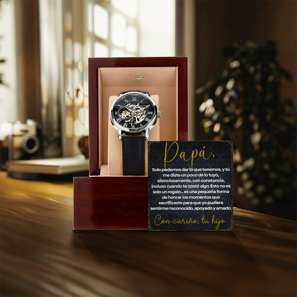 Regalo Para Papá | Sentirme Reconocido, Apoyado y Amado