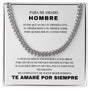 Regalo Para Esposo |Amor Sin Fin | Cadena de Eslabones Cubanos