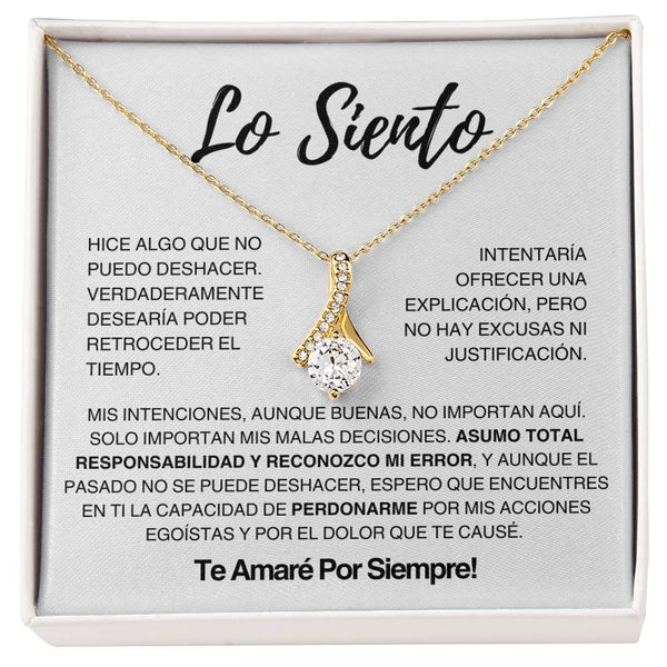 Regalo De Disculpa Para Ella - Asumo Toda La Responsabilidad - AB272