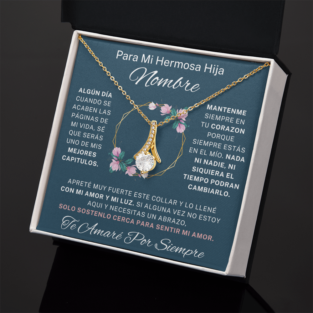 Regalo para hija | Mi verdadero amor | Collar atractivo