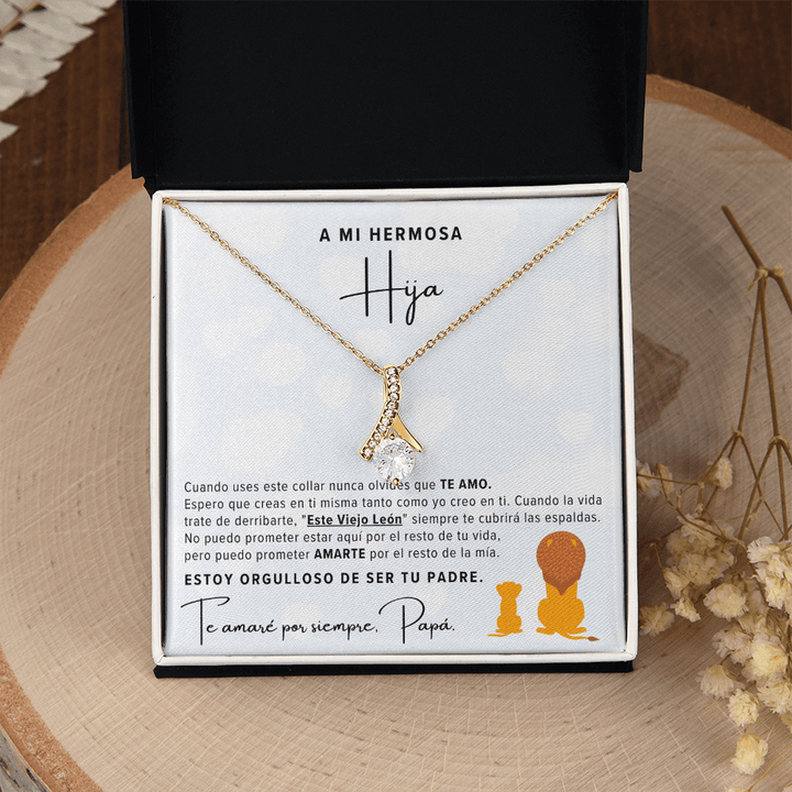 Regalo para hija | Mi hermosa | Collar atractivo