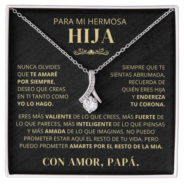 Regalo para hija | Todo lo que tengo | Collar atractivo