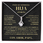 Regalo para hija | Todo lo que tengo | Collar atractivo