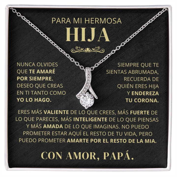 Regalo para hija | Todo lo que tengo | Collar atractivo