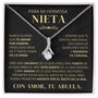 Para Mi Hermosa Nieta De Abuela - Nunca Olvides Que Te Amaré Por Siempre - AB250V2