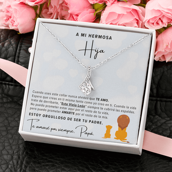 Regalo para hija | Mi hermosa | Collar atractivo
